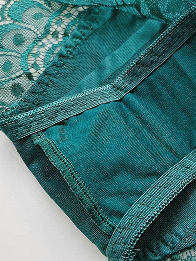 Comfortable Sexy Lace Briefs Plus Size