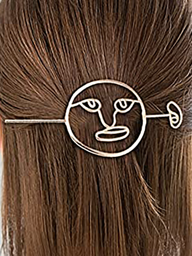 Bohemian Retro Abstract Hairpin Hair Clips Headwear