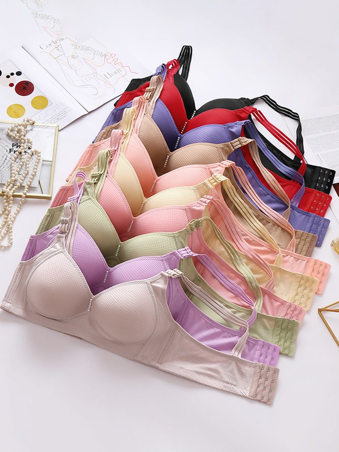 Push Up Breathable Soft Bra Plus Size