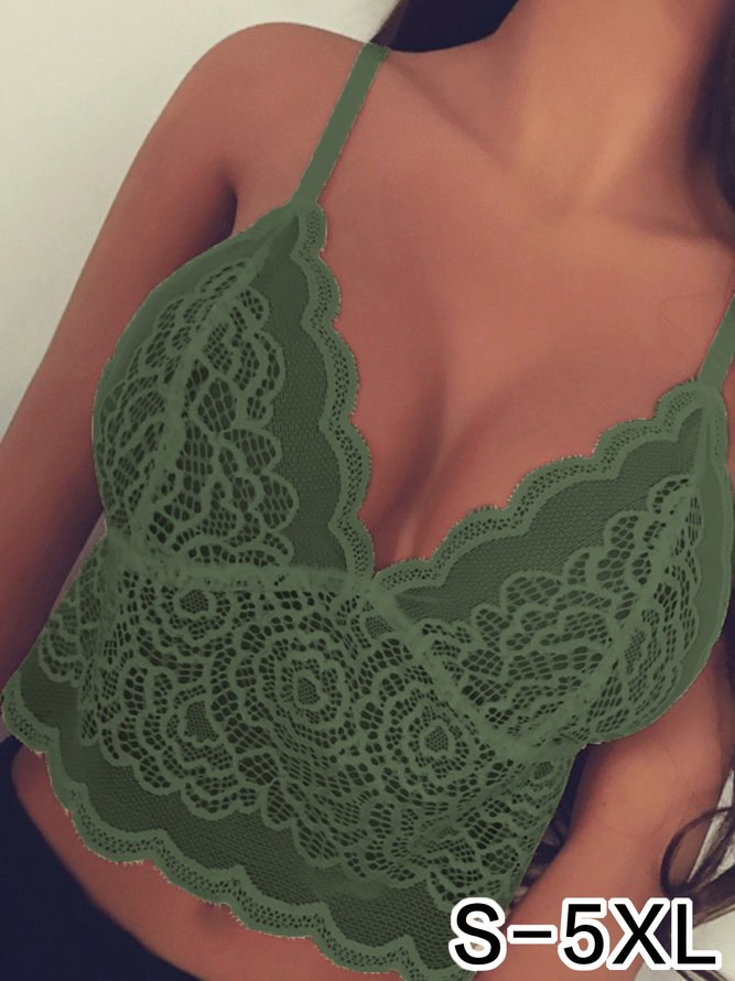 Lace Floral Sexy Lingerie Plus Size