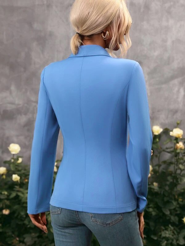 Urban Others Regular Fit Shirred Blazer