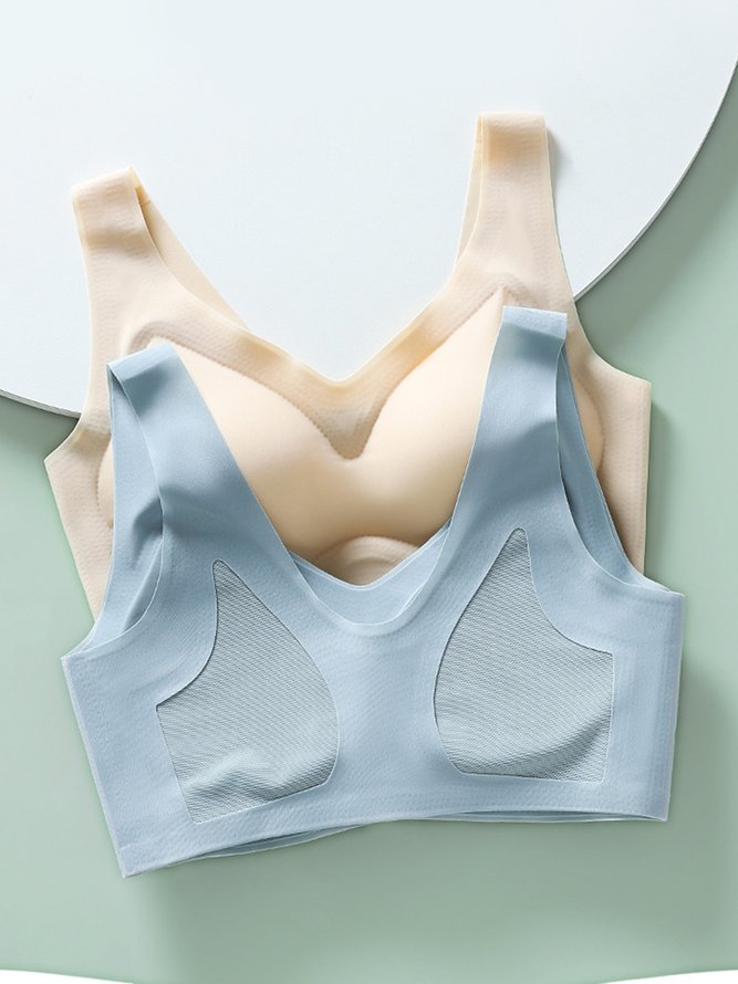 Soft Stretch Breathable Sleep Bra Plus Size