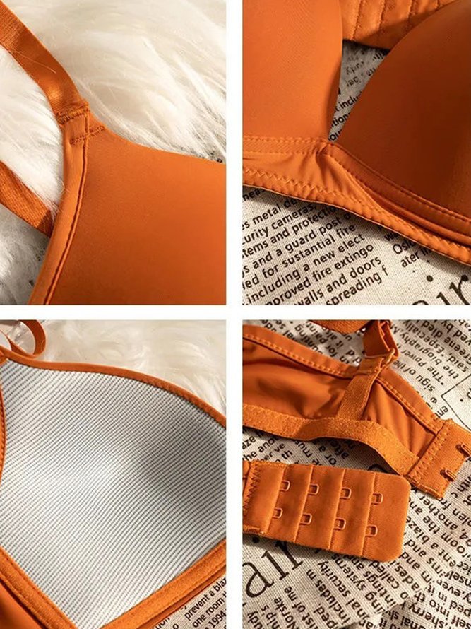 Soft Stretch Breathable Wireless Triangle Cup Bra