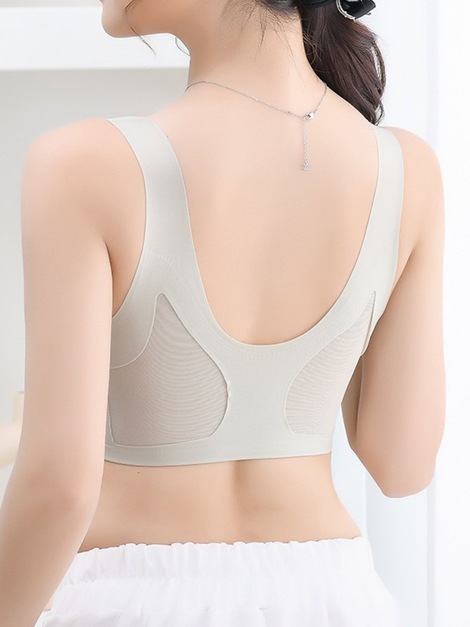 Soft Stretch Breathable Sleep Bra Plus Size