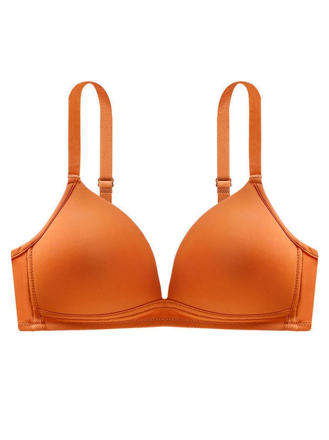 Soft Stretch Breathable Wireless Triangle Cup Bra