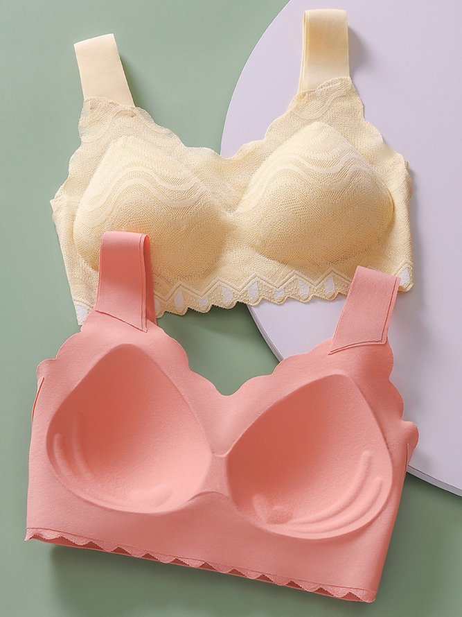 Comfortable Soft Wireless Bra Sleeping Underwear