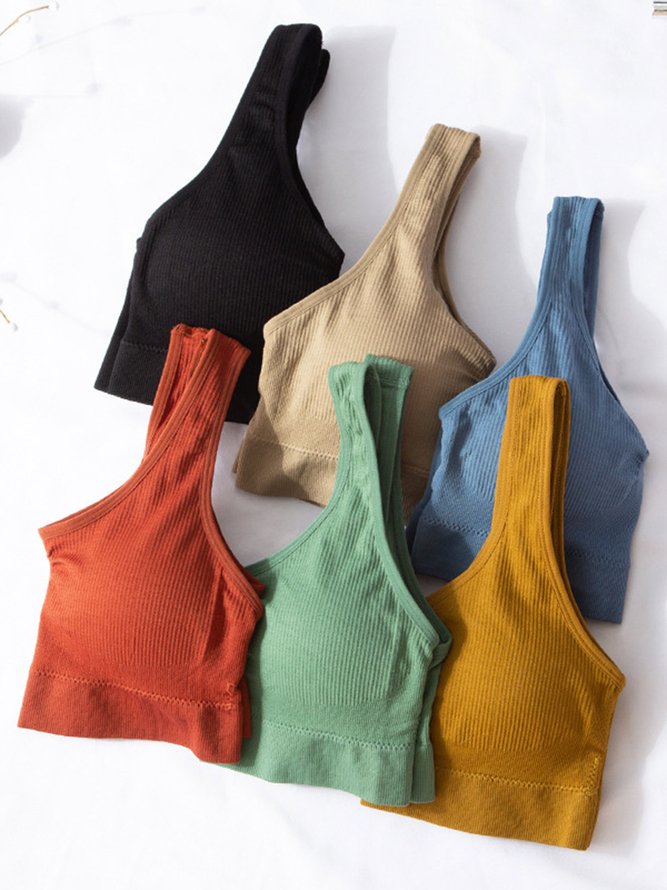 Seamless High Stretch Tank Sports Bra
