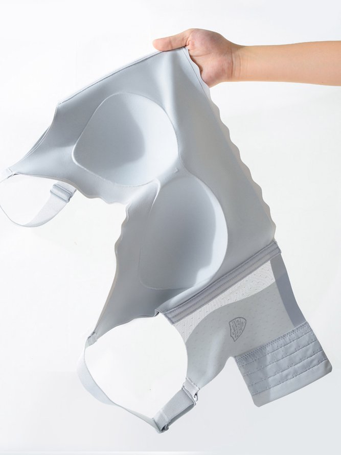 Non-marking Adjustable Correction Front Open Button No Steel Ring Underwear