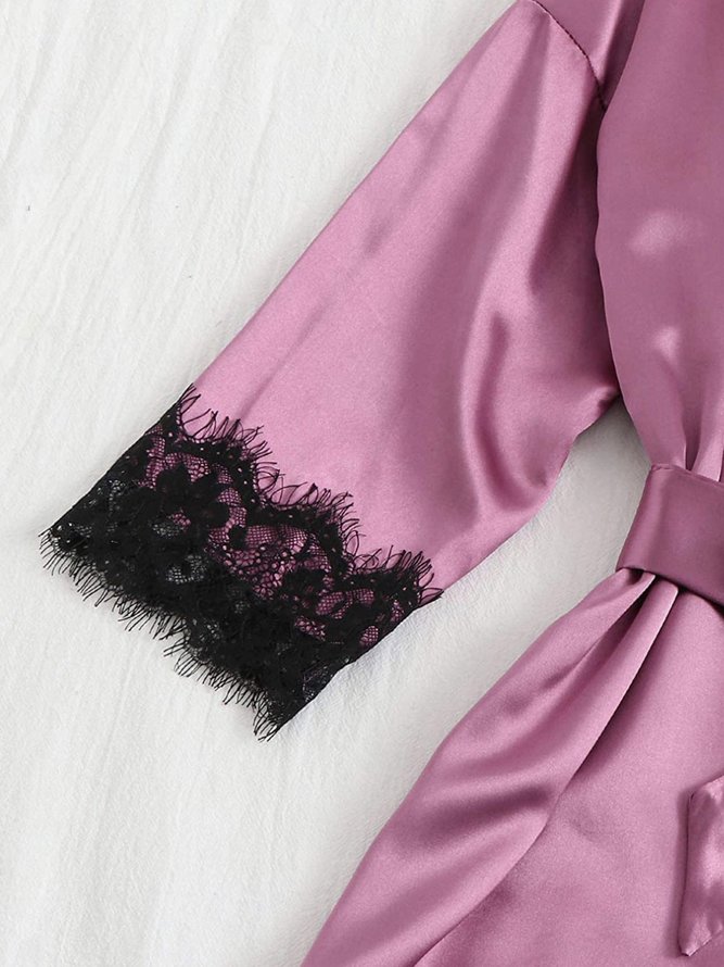 Valentine's Day Sexy Lace Pajamas Set of Four