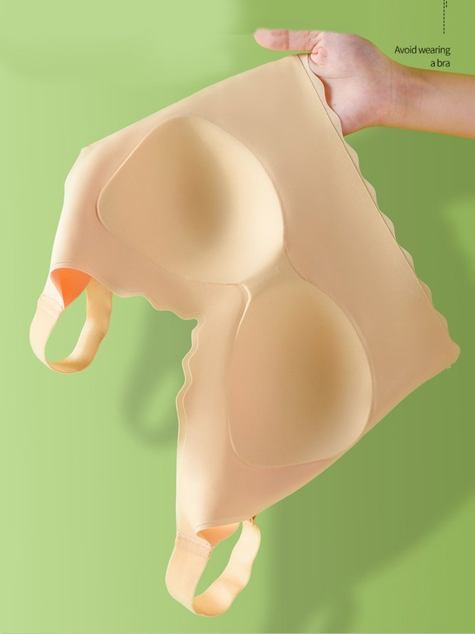 Non-marking Adjustable Correction Front Open Button No Steel Ring Underwear