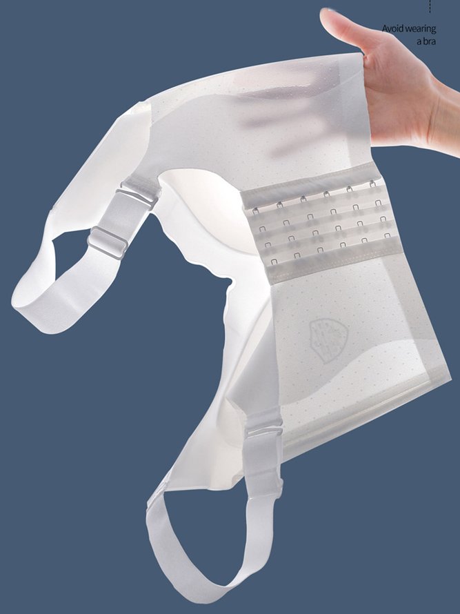 Non-marking Adjustable Correction Front Open Button No Steel Ring Underwear