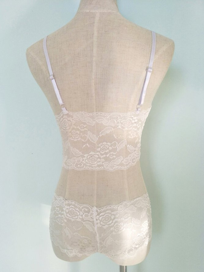 Valentine's Day Lace Bow Sexy Lingerie Set