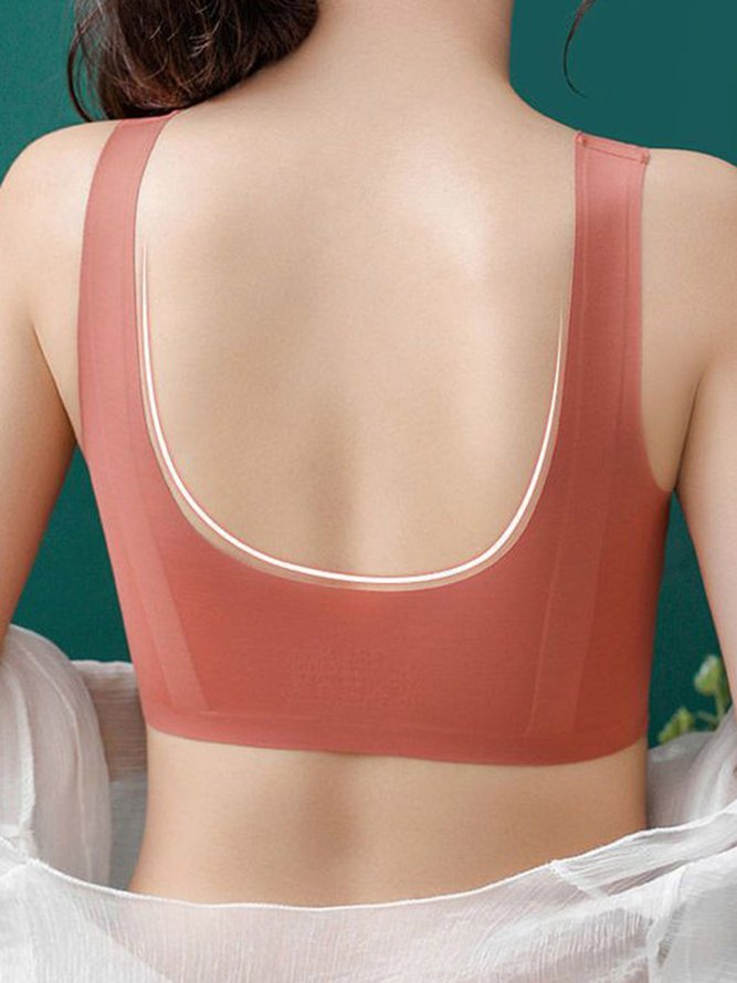 Lace Push Up Adjustable Wireless Bra