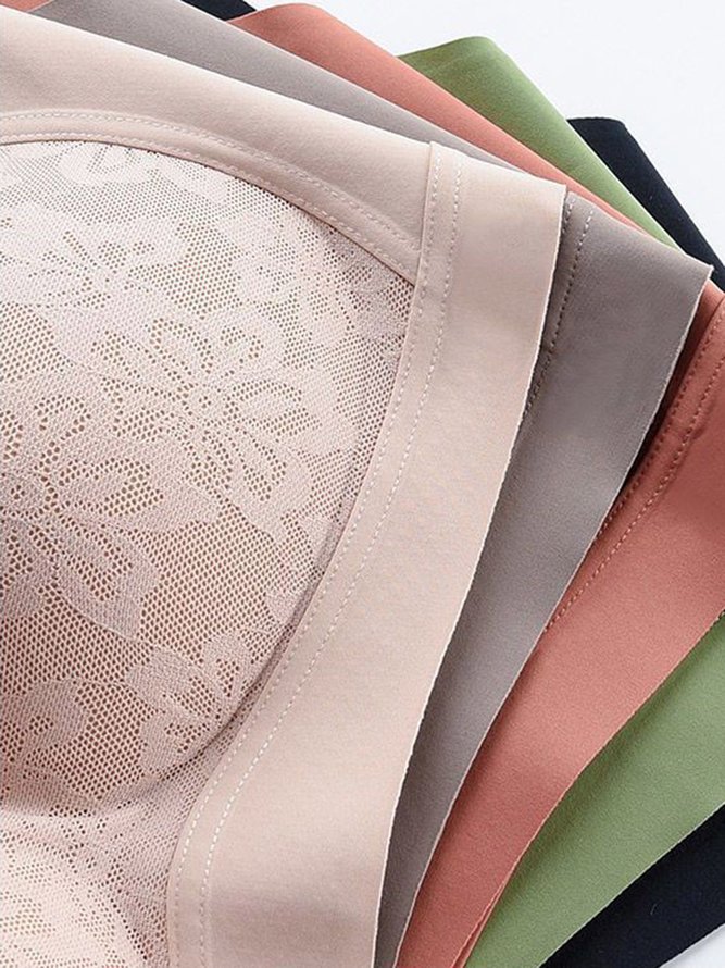 Lace Push Up Adjustable Wireless Bra