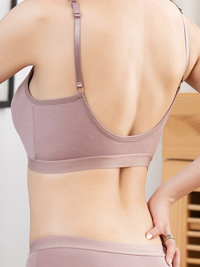 Seamless High Elastic Breathable Massage Pad Sling Bra
