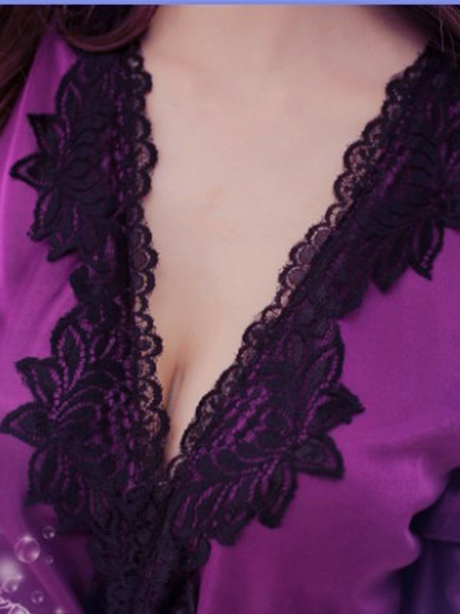 Valentine's Day Sexy Lace Nightgown