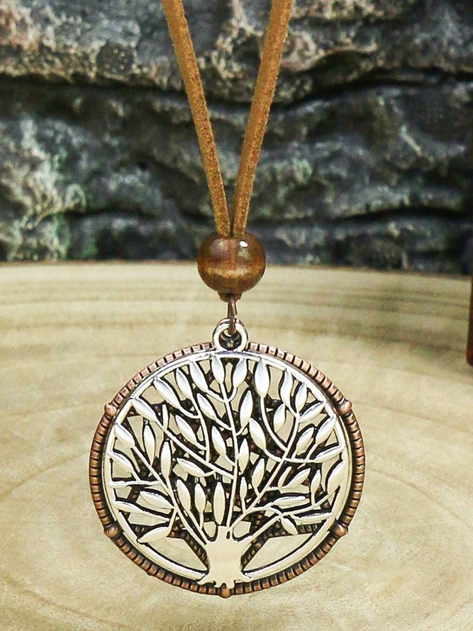Retro Necklace Cotton Linen Clothing Accessories Ethnic Style Necklace Doing Old Items Ornaments