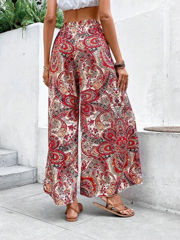 Loose Ethnic Casual Pants