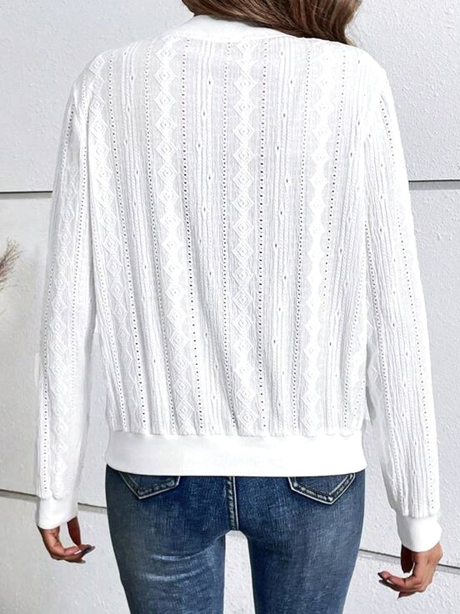 Others Plain Casual Jacket
