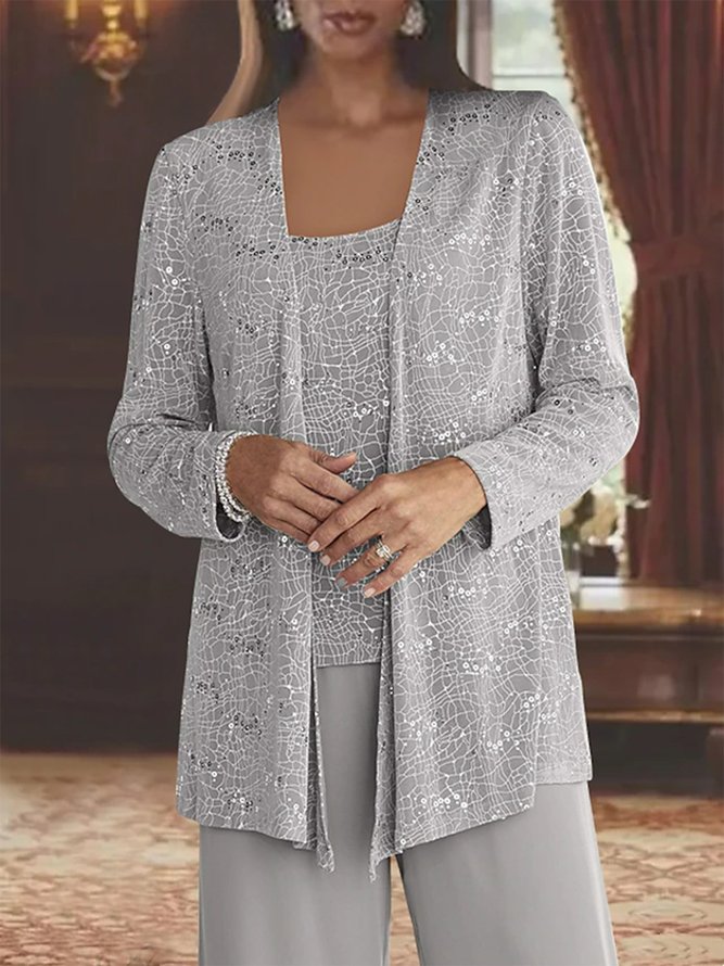 Elegant Wrap Loose Matching Outfit