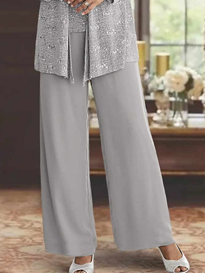 Elegant Wrap Loose Matching Outfit