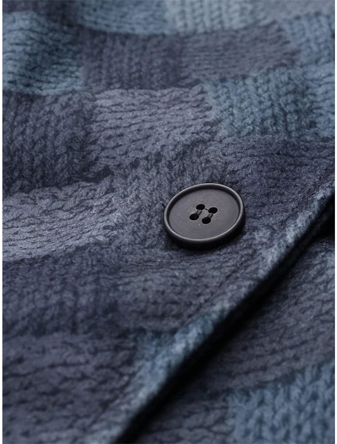 Color Block V Neck Buttoned Casual Cardigan