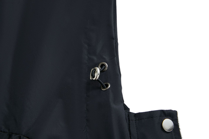 Hoodie Loose Plain Casual Trench Coat