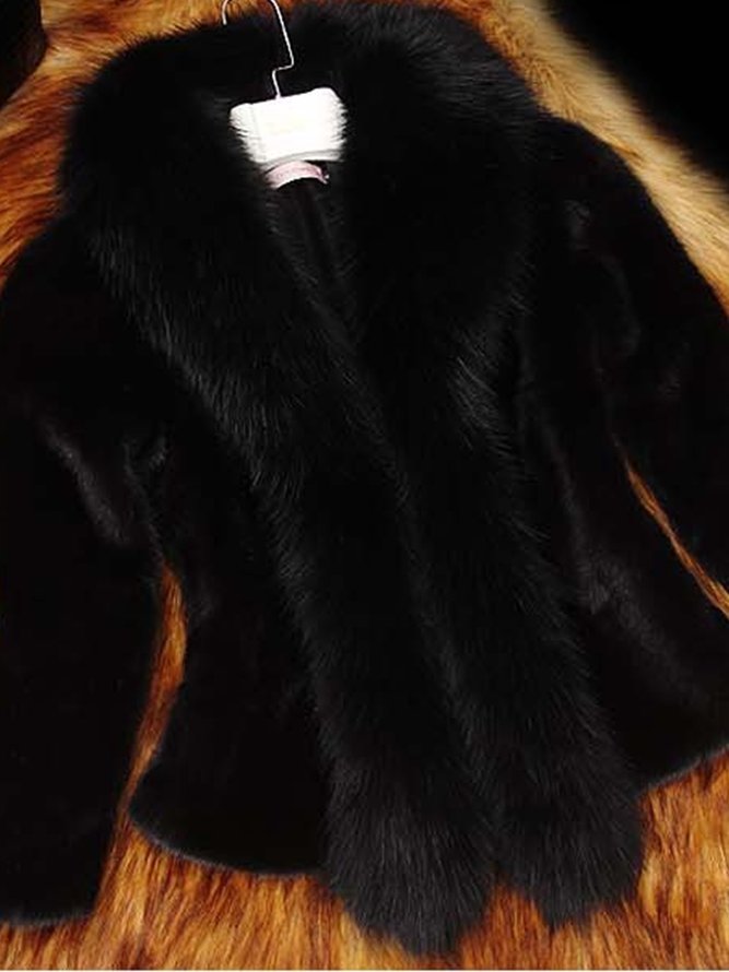Women's Winter Faux Fur Coat 