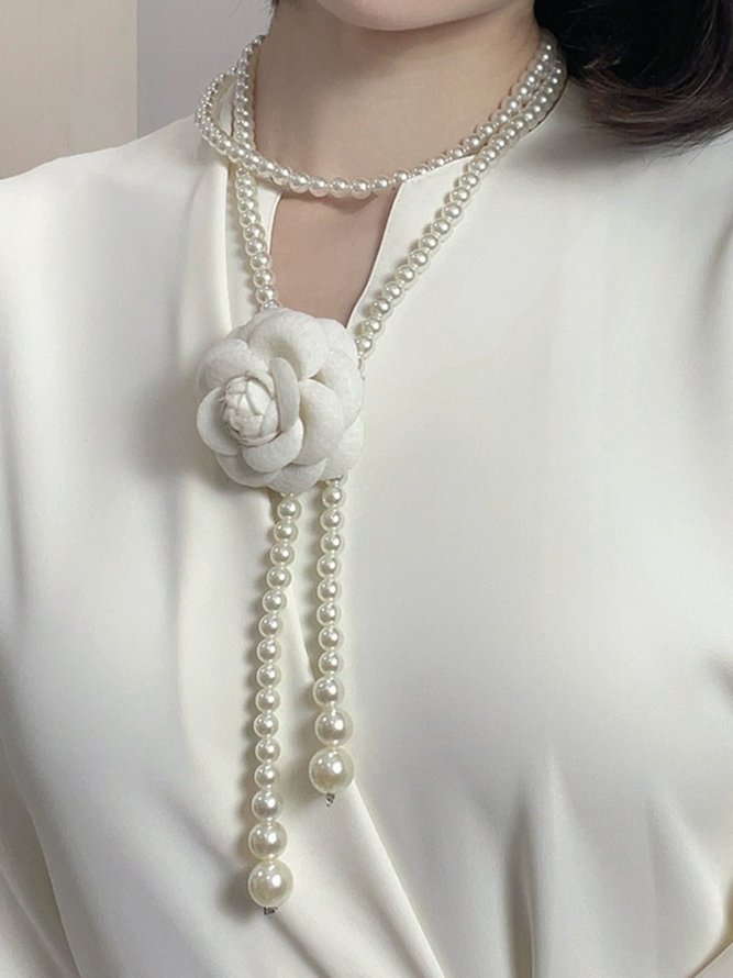Side view of Women Floral All Season Elegant Wedding Plastic Belts