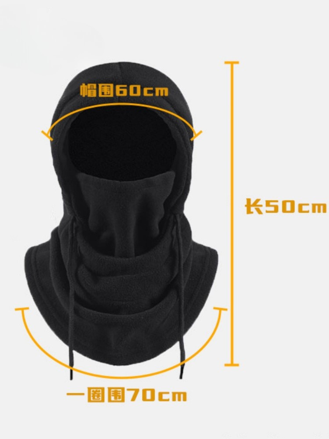 Side view of Women Sports Plain All Season Polyester Split Joint Commuting Regular Hood Hats