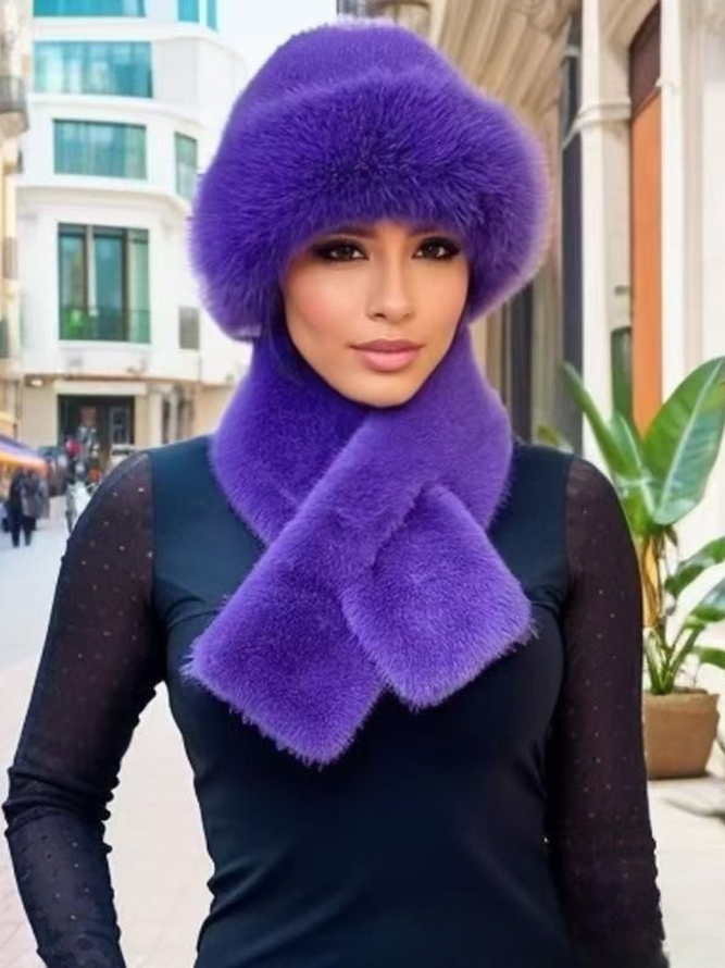 Side view of Women Elegant Plain All Season Polyester Split Joint Heavyweight Vacation Floppy Hats