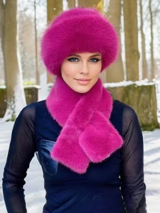 Women Elegant Plain All Season Polyester Split Joint Heavyweight Vacation Floppy Hats-image-16929542