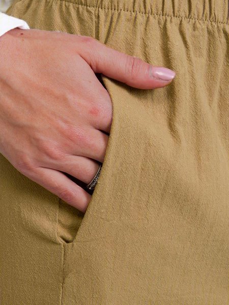 Women Cotton Pants Spring Summer Casual Pants
