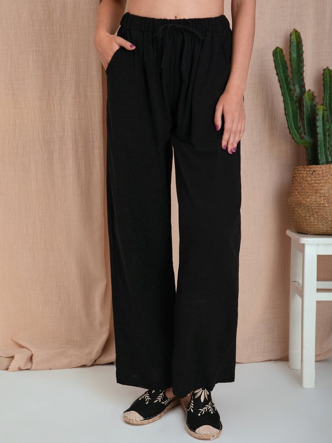 Black Shift Casual Pants