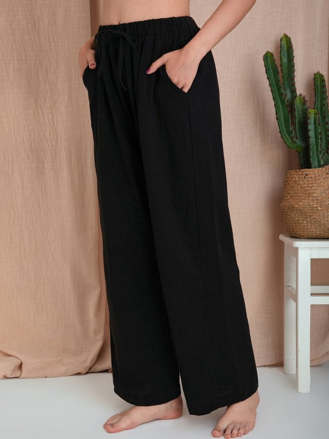 Black Shift Casual Pants