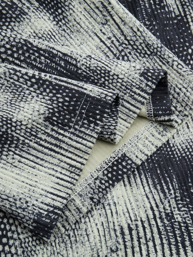Casual Vintage Boho Ombre/Tie-Dye Pants
