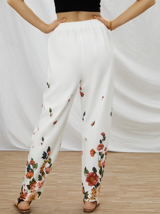 JFN Floral Casual Pants