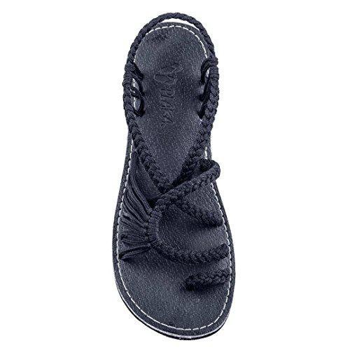 JFN  Plus Size Women Sandals Handmade Beach Flat Sandals