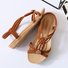 JFN  Flower Bead Knitting Slip On Flat Beach Outdoor Sandals