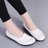 Slip On Leather Daily Casual Flats