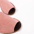 JFN  Summer Women Flip FlopArtificial Suede Peep Plus Size Toe Slip on Sandals