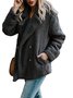 Long Sleeve Shawl Collar Buttoned Coats