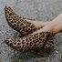 Women Deep V Sexy Booties Casual Comfort Zipper Shoes