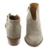 Women Deep V Sexy Booties Casual Comfort Zipper Shoes
