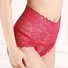 JFN  Plus Size High Waisted Lace Tummy Shaping Panty