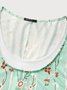 JFN Round Neck floral Casual Midi Dress