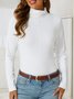 Regular Fit Casual Turtleneck T-Shirt