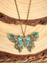 JFN  Vintage  Butterfly  Necklace