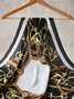 Boho Holiday Abstract Pattern Silk Scarf Vacation Beach Daily Commuting Accessories