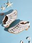 Vintage Weave Inlay Block Heels